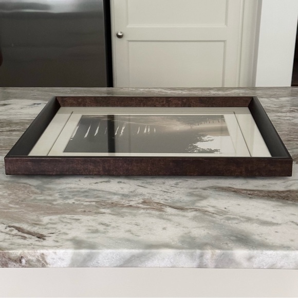 Sepia Tree Landscape Print Framed Glass Art - Wall Decor - Picture 14 of 16